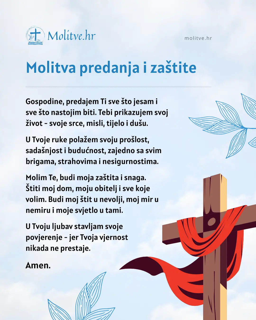 Molitva predanja i zaštite